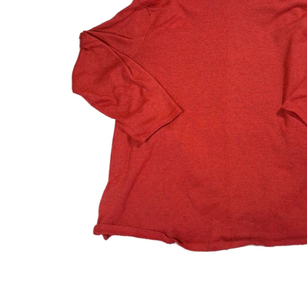 White Stag 2X 18W/20W Red Cardigan Floral 2-Piece Faux Set Mock Top Plus Size - Picture 9 of 16
